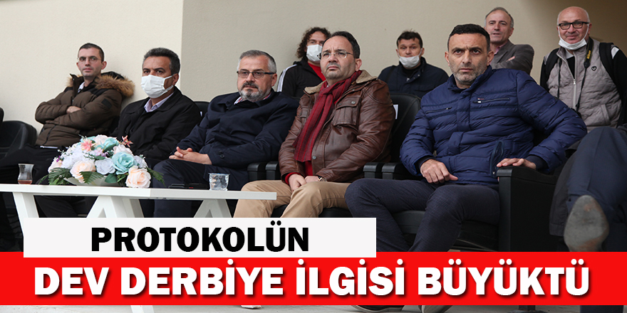 Bafra Protokolün Maça ilgisi büyüktü