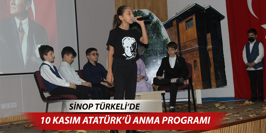 Sinop'ta 10 Kasım Atatürk’ü Anma programı