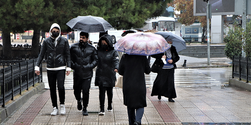 Samsun’da sağanak yağış