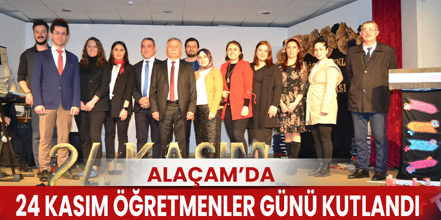 Alaçam'da Öğretmenler Günü kutlandı