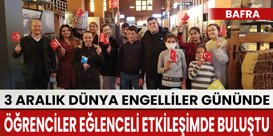 3 Aralık Dünya Engelliler Günün'de Tütün Müzesini Gezdiler