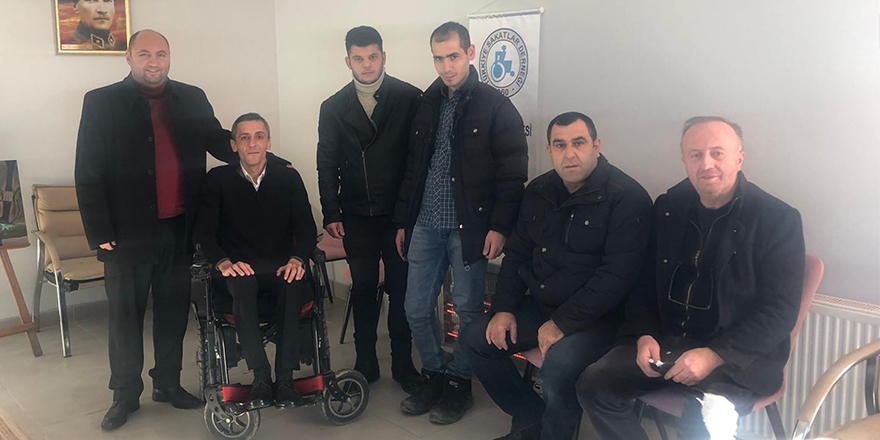 Sinop'da selde kaybolan engelli araçları için önerge
