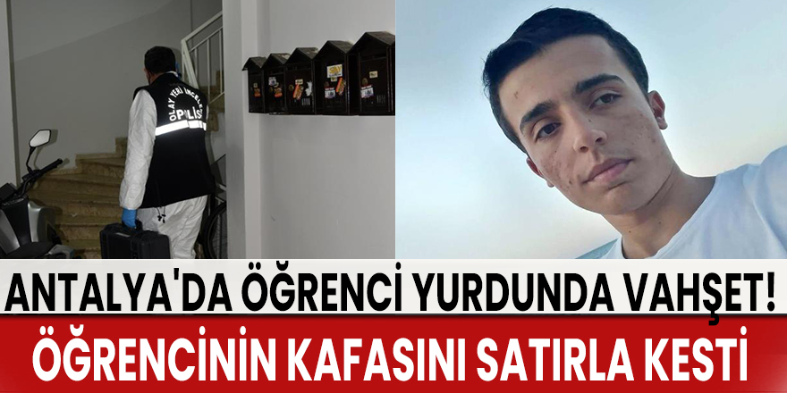 Öğrencinin kafasını satırla kesip, göğsünün üstüne koydu: Deccal'i vurdum