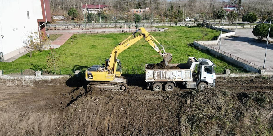 Terme'nin yeni yaşam alanı için ilk kazma vuruldu