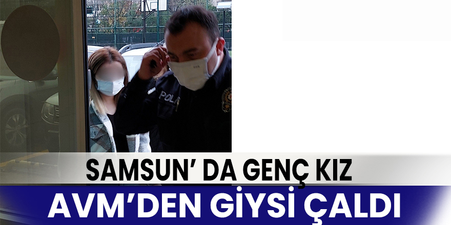 AVM'de mağazadan giysi hırsızlığı