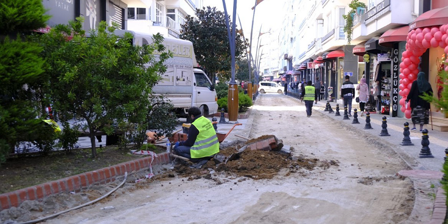 Sakarya Caddesi saha çalışmaları devam ediyor