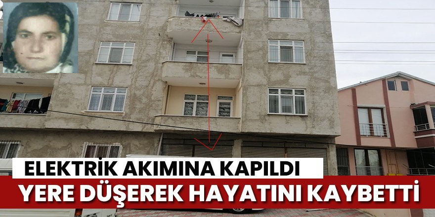 Bafra'da 3. Kattan Düşen kadın hayatını kaybetti