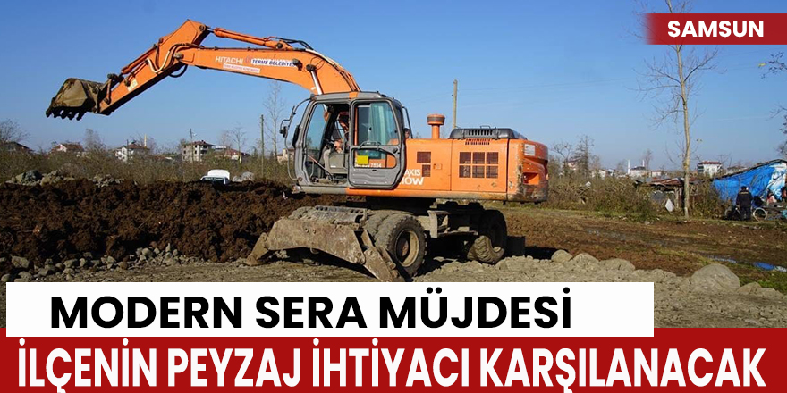 Başkan Kılıç ilçenin peyzaj ihtiyacını karşılayacak