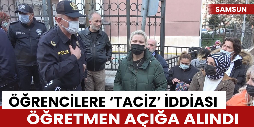 İlkokulda öğrencilere ‘taciz’ iddiası: Öğretmen açığa alındı