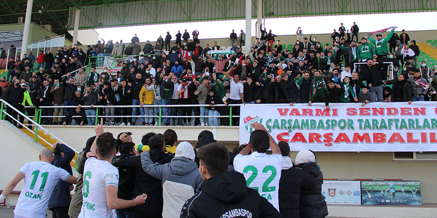 Çarşambaspor kendi evinde Düzcespor'u 2-1 yendi