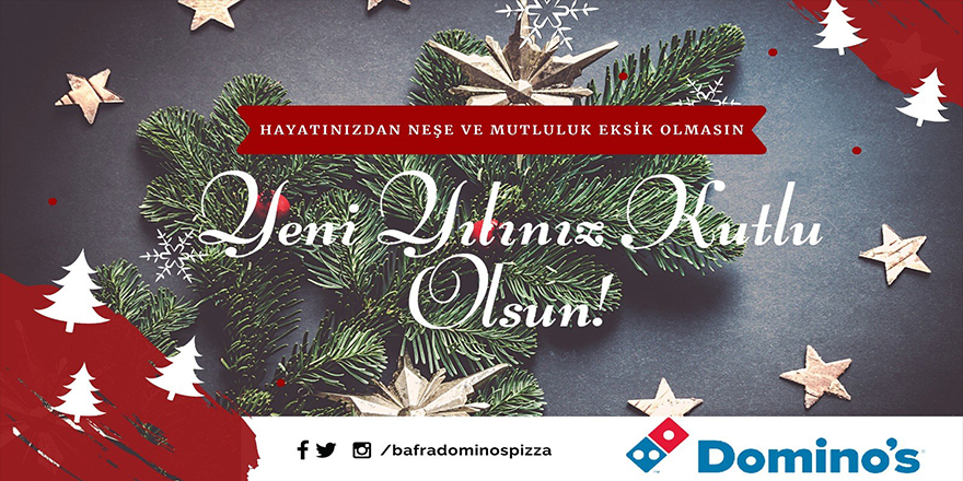 Dominos Pizza'dan Yeni Yıl Mesajı