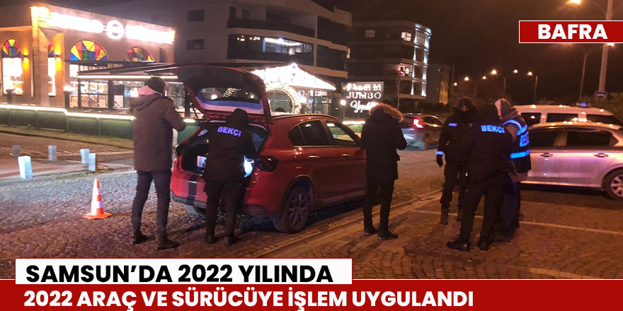 Yeni Yılda 3 günlük denetimde ceza yağdı