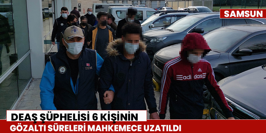 Samsun'da Daeş operasyonu 6 gözaltı