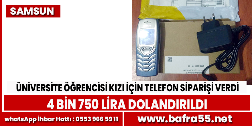 4 Bin 750 Lira Dolandırıldı