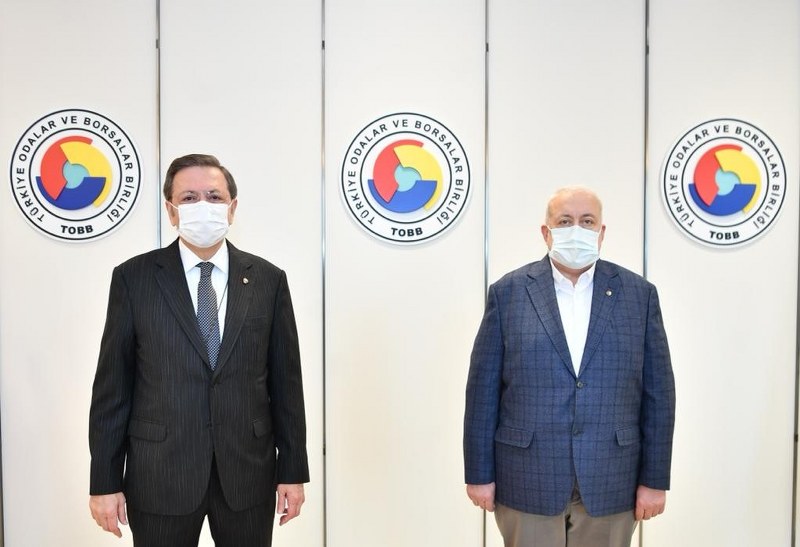 TOBB Başkanı Hisarcıklıoğlu'ndan ÇTB’ye ziyaret sözü