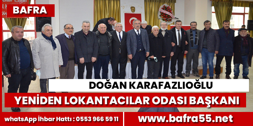 Doğan Karafazlıoğlu yeniden başkan