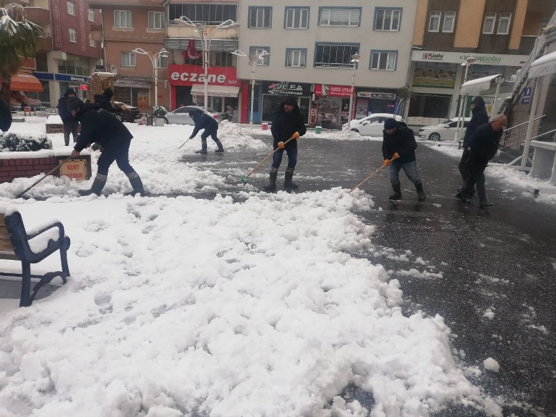 Türkeli beyaza büründü