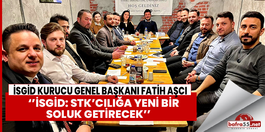 İsgid: stk’cılığa yeni bir soluk getirecek