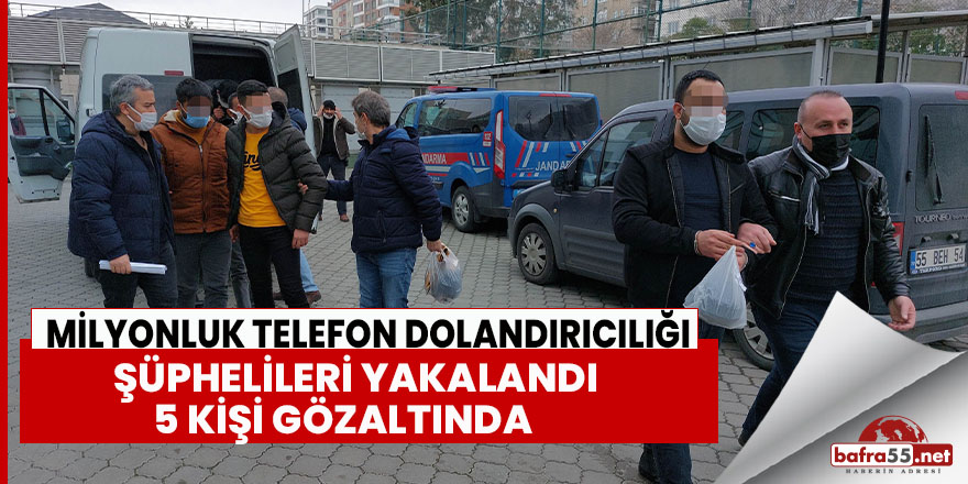 Milyonluk telefon dolandırıcılığı