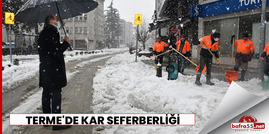 Terme'de kar seferberliği