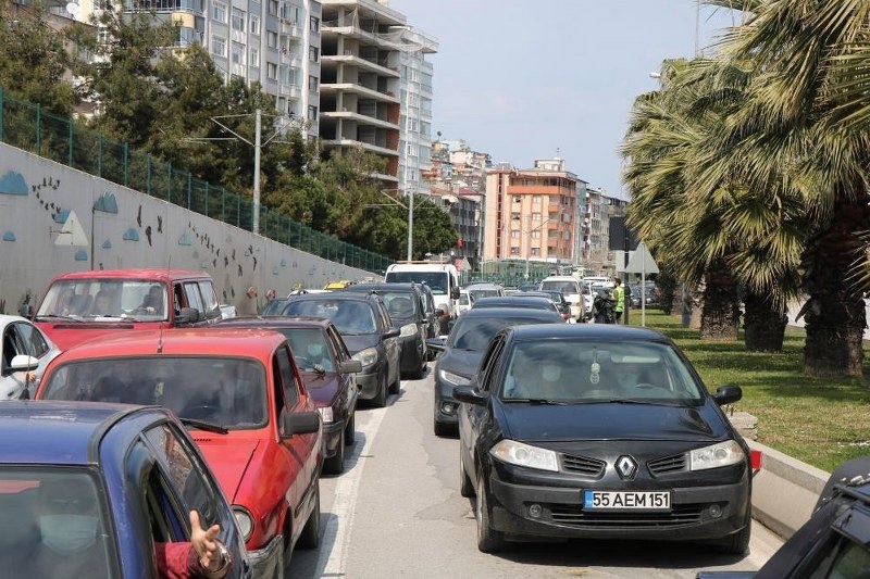 Samsun'daki taşıt sayısı 400 bine dayandı