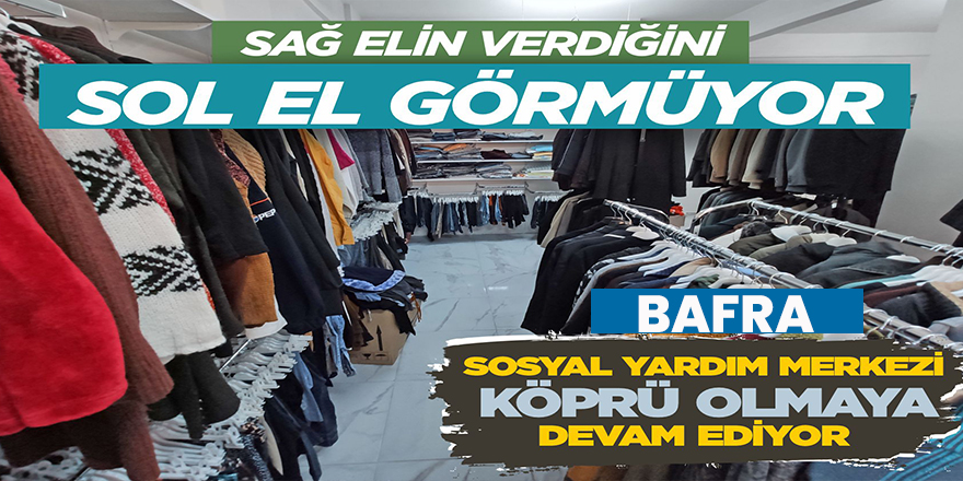 Bafar Sosyal Yardım Merkezi Köprü Olmaya Devam Ediyor