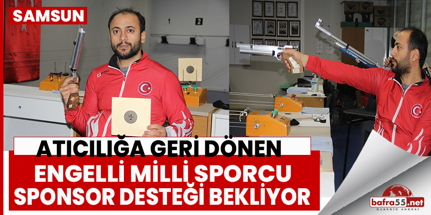 Engelli milli sporcu sponsor desteği bekliyor