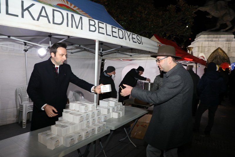 İlkadım'dan 6 bin kandil simidi