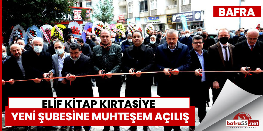 Elif Kitap Kırtasiye Yeni Şubesine Muhteşem Açılış