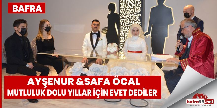 Ayşenur &Safa Öcal Mutluluk Dolu Yıllar İçin Evet Dediler