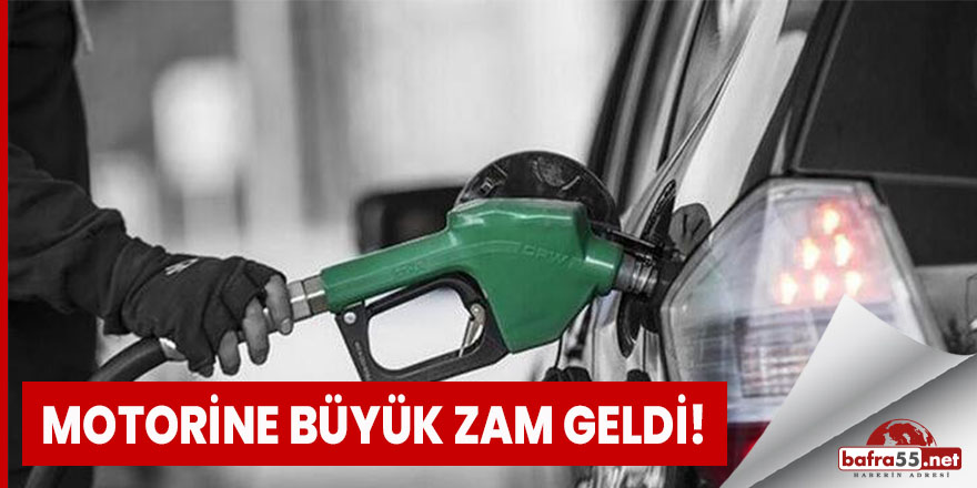 Motorine Büyük Zam Geldi!