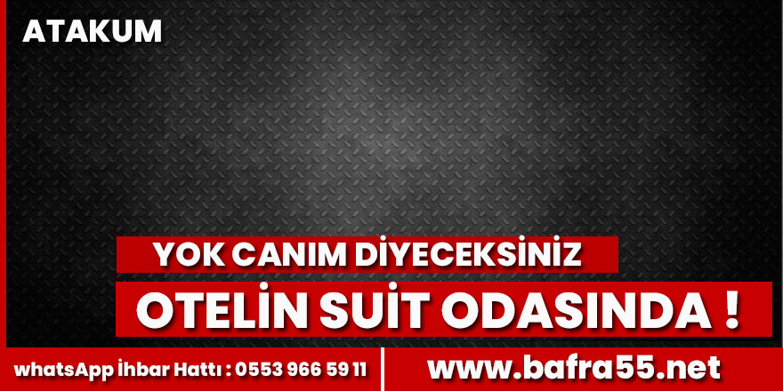 Suit otelde uyuşturucuyla yakalandılar