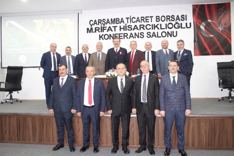 Hisarcıklıoğlu Çarşamba Ticaret Borsası’nda