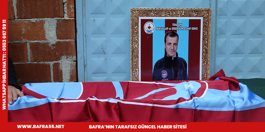 Trbazonspor maçında kalp krizi geçiren taraftar ebediyete uğurlandı
