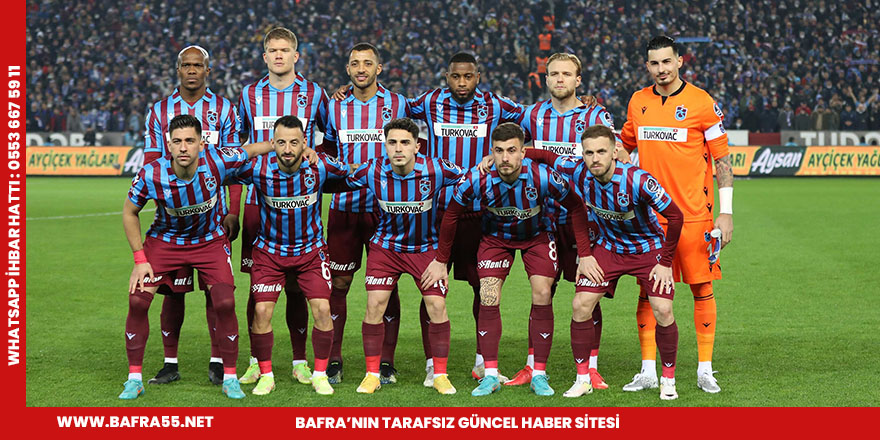 Trabzonspor, hem yerde lider