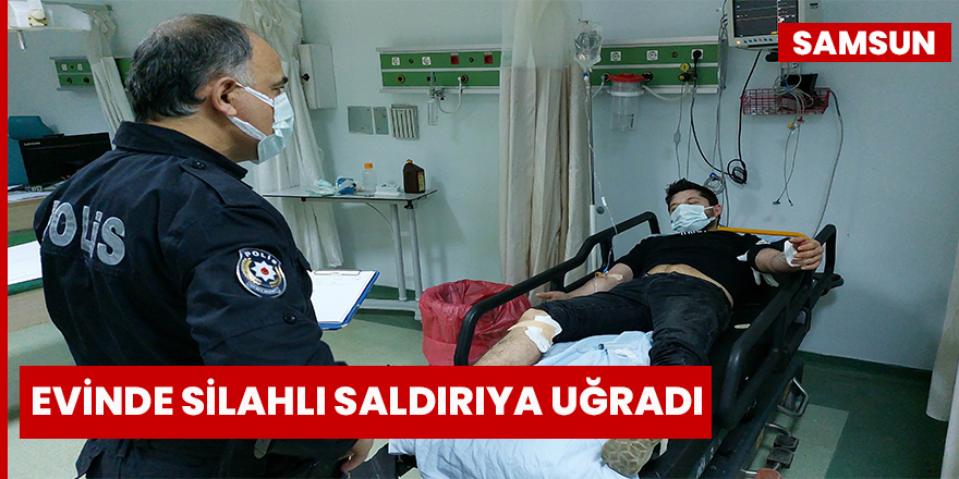 Samsun'da silahlı saldırı: 1 yaralı