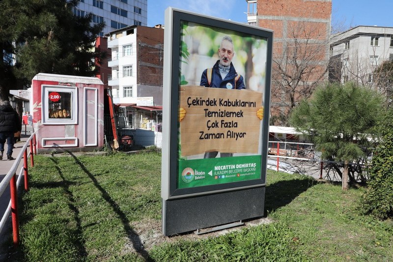 İlkadım'dan çevre duyarlılığı için afişler