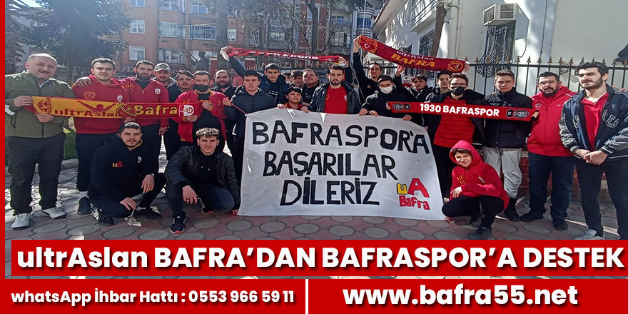 ultrAslan Bafra'dan 1930 Bafraspor'a destek