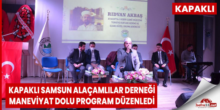 Kur’an Bülbülleri Kapaklı ’da Şakıdı