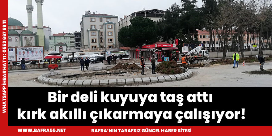 BAFRA TOFAŞ KAVŞAĞI İŞKENCESİNE ÇARE ARANIYOR