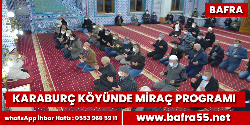 Miraç Kandilinde Dualar Semaya Ulaştı