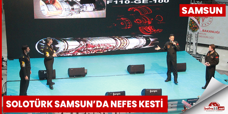 SOLOTÜRK Samsun’da Nefes Kesti