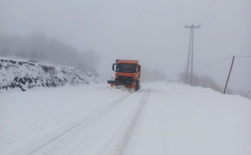 Samsun'a sibirya soğukları geldi