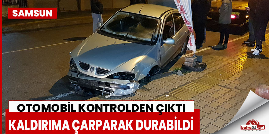 Samsun’da trafik kazası: 1 yaralı