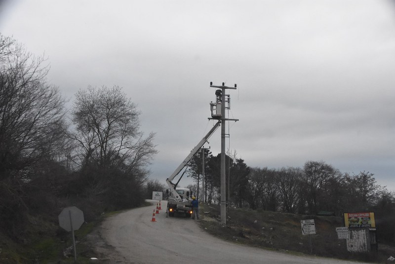 Sinop'ta elektrik arızaları gideriliyor