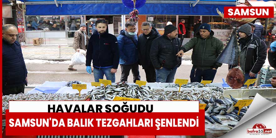 Soğuk havada balığa ilgi arttı