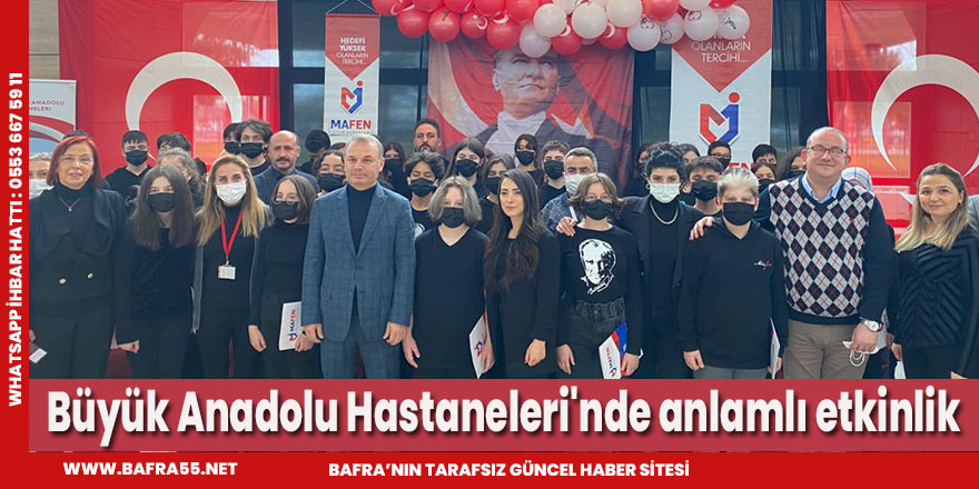 Büyük Anadolu Hastaneleri'nde anlamlı etkinlik