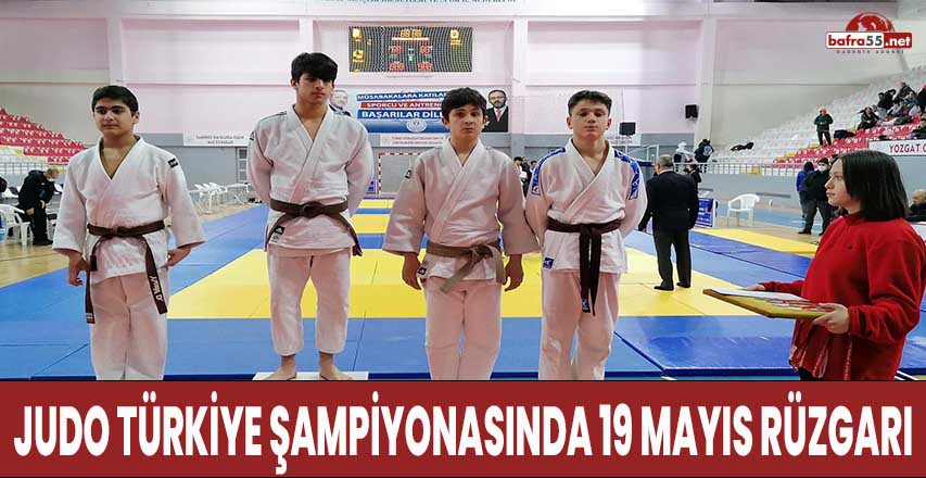 19 Mayısın şampiyon judocuları