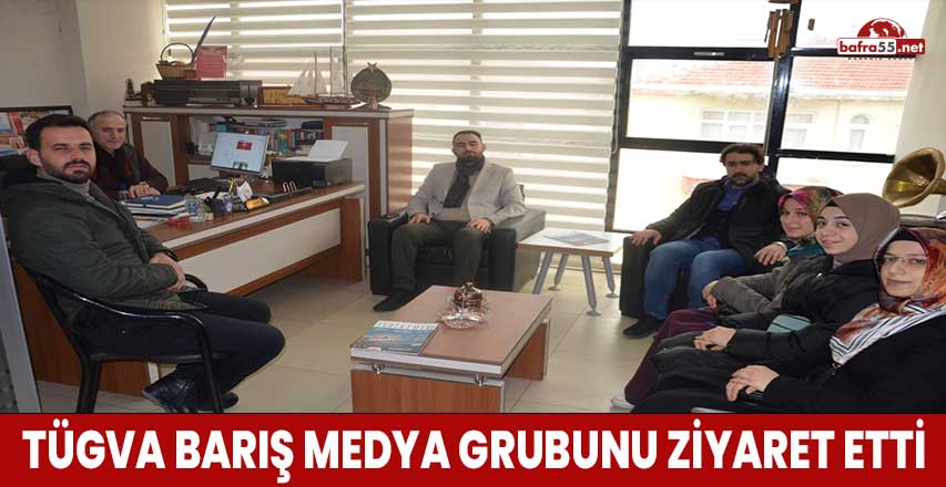 TÜGVA Barış Medya Grubunu Ziyaret Etti