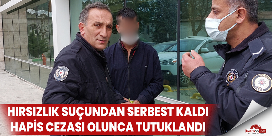 Önce serbest kaldı,sonra tutuklandı